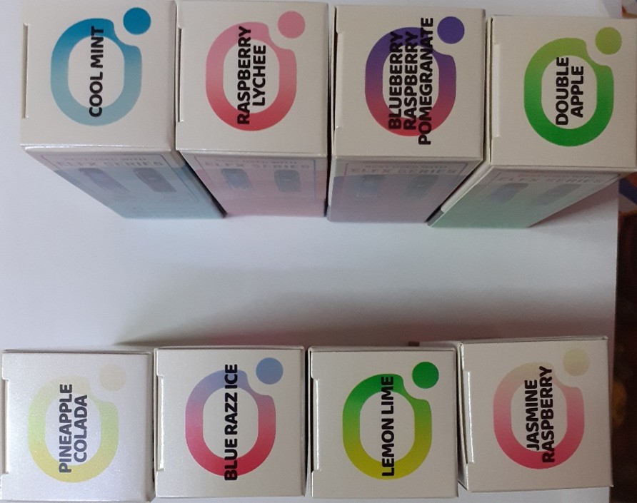 Náhradní náplň do elektronické cigarety ELFLIQ nic salts, Powered by ELFBAR, e-liquid, různé příchutě: Fotografie č. 3