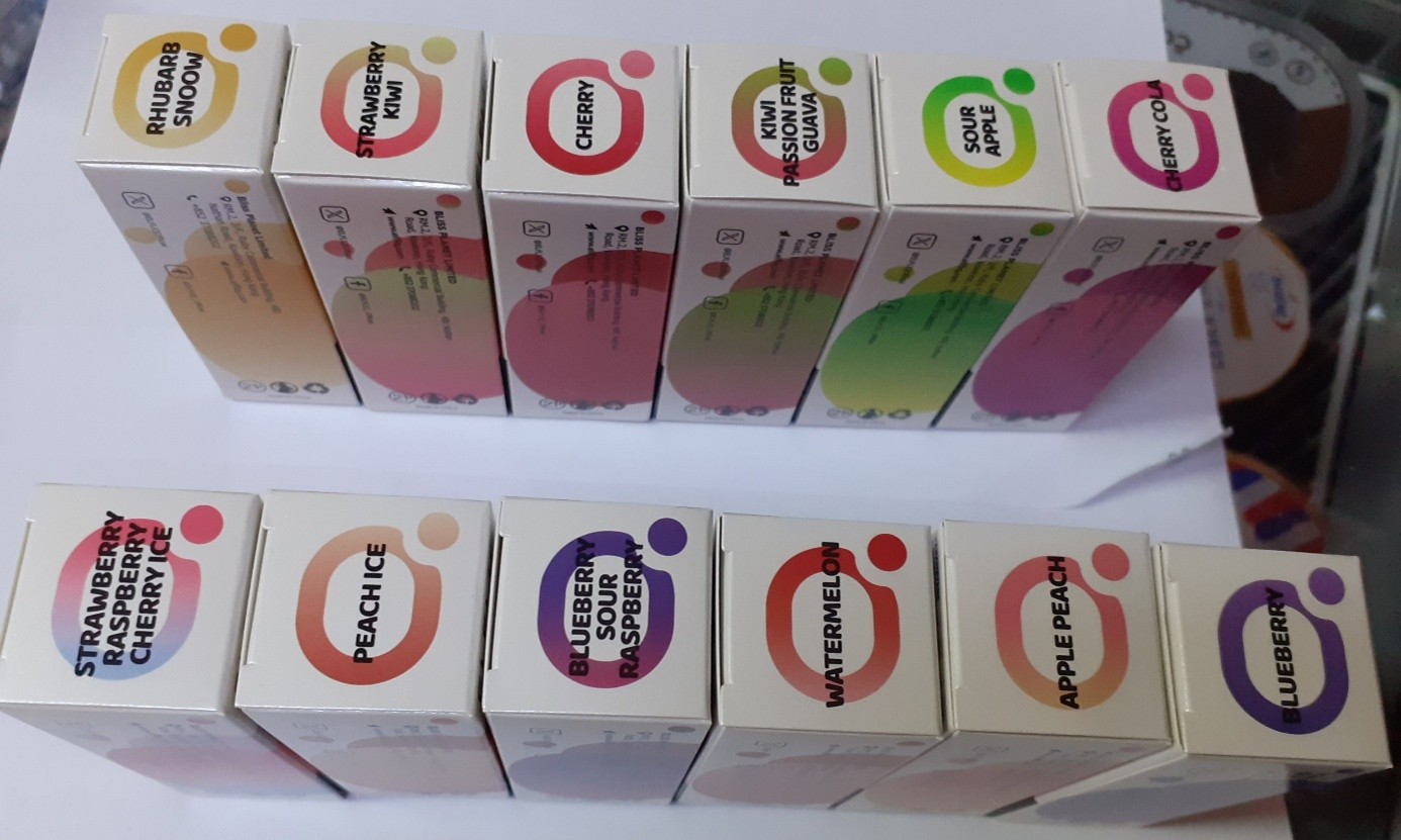 Náhradní náplň do elektronické cigarety ELFLIQ, nic salts, e-liquid, různé příchutě: Fotografie č. 6